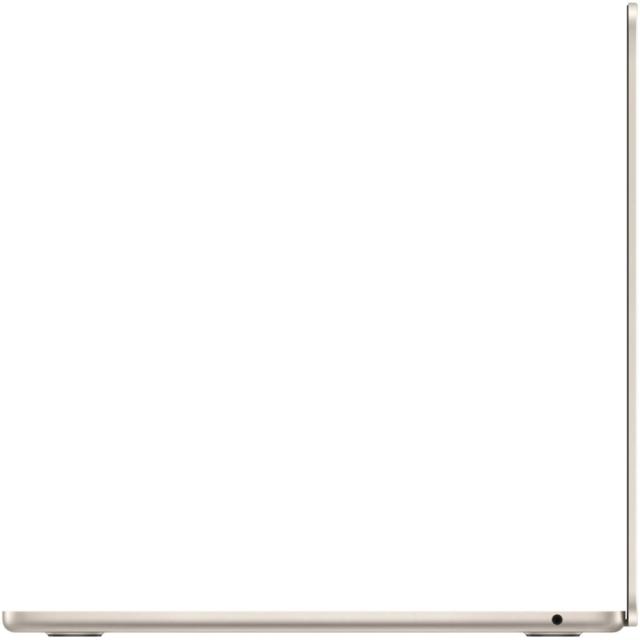 Лаптоп Apple MacBook Air 13 2024, 13.6", Apple M3 8C (3.5/4.05GHz, 20M), 8 ядра GPU Apple M3, 8GB DDR4, 256GB SSD, Starlight