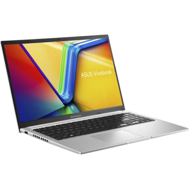 Лаптоп Asus Vivobook X1502VA-BQ298, Intel Core i7-13700H 14C (1.80 /5.00 GHz, 24 MB cache) ,15.6"FHD (1920x1080) ,16GB 512GB SSD,Intel Iris X Graphics Without OS, SILVER