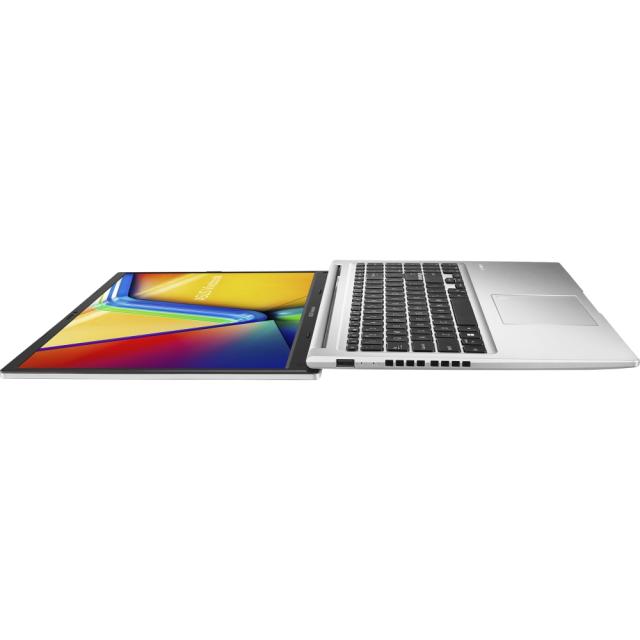 Лаптоп Asus Vivobook X1502VA-BQ298, Intel Core i7-13700H 14C (1.80 /5.00 GHz, 24 MB cache) ,15.6"FHD (1920x1080) ,16GB 512GB SSD,Intel Iris X Graphics Without OS, SILVER