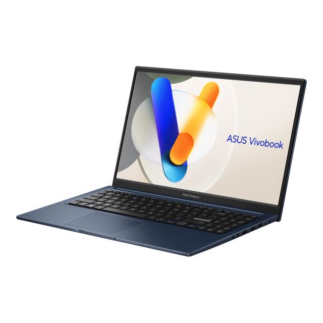 Лаптоп Asus Vivobook X1504ZA-NJ566, Intel Core i5 1235U 10C (1.3/4.40 GHz, 12 MB cache), 15.6" FHD,(1920x1080), 16:9, 8GB DDR4, SSD 512GB, Free DOS, Blue