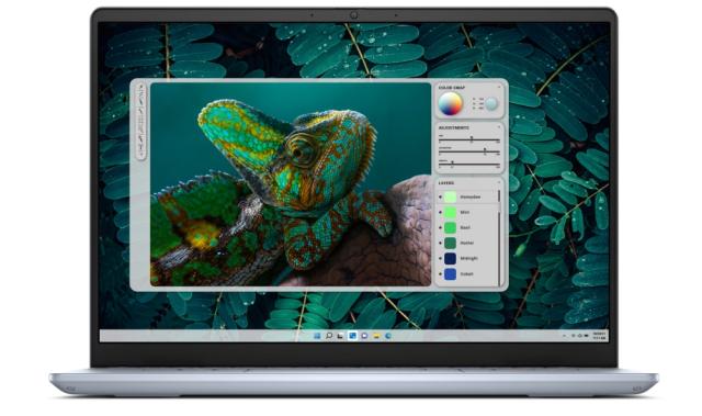 Лаптоп Dell Inspiron 7440, Intel Core Ultra 7 155H (24MB cache, 16 cores, up to 4.8 GHz), 14.0" 16:10 2.2K (2240x1400) AG 300nits WVA, 16GB, 2x8GB, LPDDR5X, 6400MT/s, 1TB M.2 PCIe NVMe, Intel Arc Graphics, Cam and Mic, Wi-Fi 6E, Backlit kbd, Win 11 H