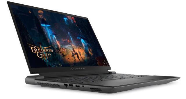 Лаптоп Dell Alienware m18 R2, Intel Core i9 14900HX (24-Core, 36MB L3 Cache, up to 5.8GHz), 18" QHD+ (2560x1600) 165Hz, 3ms, FHD IR Cam, 64 GB: 2x32 GB, DDR5, 5200 MT/s, 2TB, M.2, PCIe NVMe SSD, RTX 4090 16GB GDDR6, Wifi 7 , BT, Win11 Pro, Dark Metal