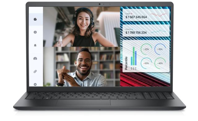 Лаптоп Dell Vostro 3520, Intel Core i5-1235U 10C (1.3/4.40 GHz, 12MB Cache) 15.6'' (39.62 cm) AG 120Hz, 8GB, 1x8GB DDR4, 512GB PCIe M.2, UHD Graphics, HD Cam and Mic, 802.11ac, FPR, BG KB, Linux
