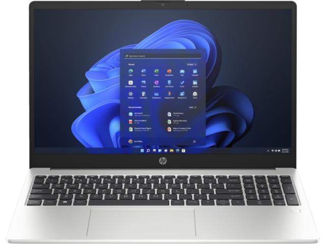Лаптоп HP 250 G10 Turbo silver, Intel Core i5-1335U 10C (1.3G/4.60GHz, 12MB) , 15.6" FHD AG + WebCam, 8GB DDR4, 512GB PCI SSD, Wi-Fi 6 +BT 5.3, 3C Long Life Batt, Free DOS