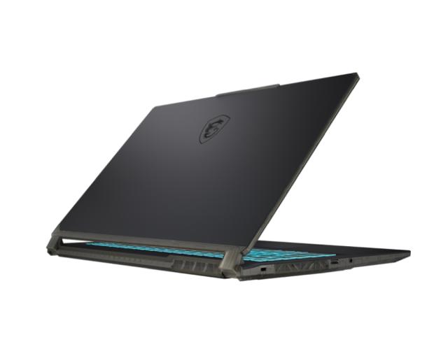Лаптоп MSI Cyborg 15 A13VE, 15.6" FHD (1920x1080), 144Hz, IPS-Level, i7-13620H (10C/16T, 24 MB, up to 4.90 GHz), 16GB DDR5 (8GBx2), 512GB NVMe SSD Gen4x4, RTX 4050 6GB GDDR6 (Up to 1605MHz), Blue Backlit Gaming KBD, NO OS, Black, 1.98 kg
