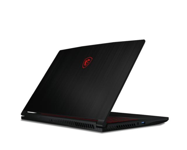 Лаптоп MSI Thin GF63 12UC, Intel Core i7-12650H 10C (3.50/4.70 GHz, 24 MB cache), 15.6'' (39.62 cm) FHD, 144Hz, IPS-Level, RTX 3050 4GB GDDR6 (Up to 1172.5MHz), 8GB DDR4 (3200MHz), 1TB NVMe SSD, Red Backlit Gaming KBD, Free DOS