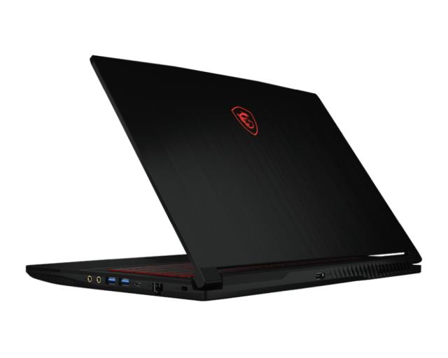Лаптоп MSI Thin GF63 12UC, Intel Core i7-12650H 10C (3.50/4.70 GHz, 24 MB cache), 15.6'' (39.62 cm) FHD, 144Hz, IPS-Level, RTX 3050 4GB GDDR6 (Up to 1172.5MHz), 8GB DDR4 (3200MHz), 1TB NVMe SSD, Red Backlit Gaming KBD, Free DOS