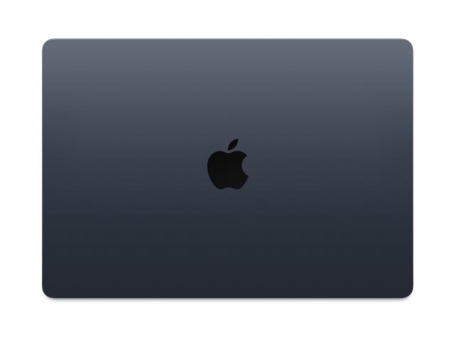Лаптоп Apple MacBook Air 15 2024, 15.3", Apple M3 8C (3.5/4.05GHz, 20M), 10 ядра GPU Apple M3, 8GB, 256GB SSD, Midnight