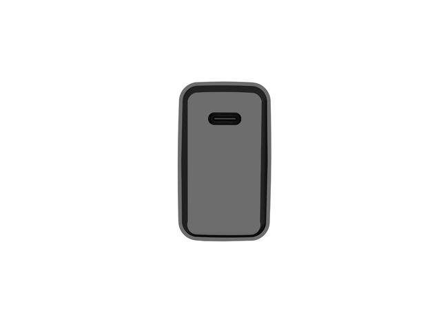 Адаптер Natec USB Charger Ribera 1X USB-C 20W, Black