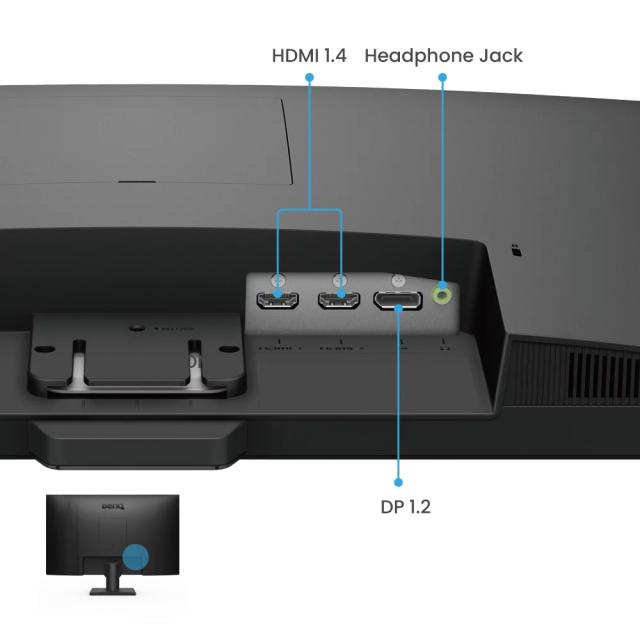 Монитор BenQ GW2790, 27" IPS, GtG 5ms, 1920x1080 FHD, 100Hz, 99% sRGB, Eye Care Reminder, Flicker-free, LBL+, B.I. Gen 2, 1300:1, 20M:1 DCR, 8 bit, 250cd/m2, 2xHDMI, DP, Sp.2x2W, Headphone jack, Line In, Tilt, Vesa, ES 8.0, TCO 9.0, TUV, Ultra Slim B