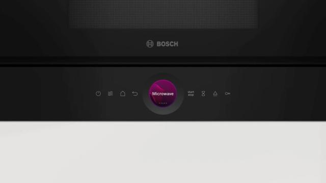 Микровълнова печка Bosch BER7321B1, SER8, Built-in microwave, 21l, AutoPilot 10, LED light, right hinge,TFT, black