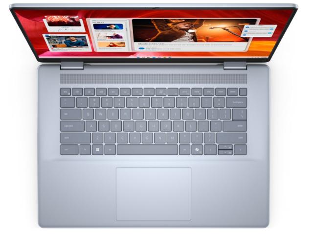 Лаптоп Dell Inspiron 7640, Intel Core Ultra 7 155H (24MB cache, 16 cores, up to 4.8 GHz), 16.0" 16:10 2.5K (2560x1600) AG 300nits WVA, 16GB, 2x8GB, LPDDR5X, 6400MT/s, 1TB M.2 PCIe NVMe, Intel Arc Graphics, Cam and Mic, Wi-Fi 6E, Backlit kbd, Win 11 H