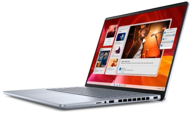 Лаптоп Dell Inspiron 7640, Intel Core Ultra 7 155H (24MB cache, 16 cores, up to 4.8 GHz), 16.0" 16:10 2.5K (2560x1600) AG 300nits WVA, 16GB, 2x8GB, LPDDR5X, 6400MT/s, 1TB M.2 PCIe NVMe, Intel Arc Graphics, Cam and Mic, Wi-Fi 6E, Backlit kbd, Win 11 H