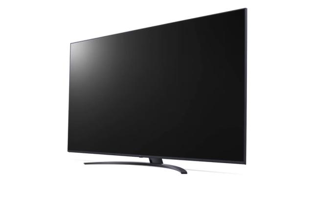 Телевизор LG 75UR81003LJ, 75" 4K UltraHD TV 4K (3840 x 2160), DVB-T2/C/S2, webOS 23 Smart TV, ThinQ AI, a5 AI Processor 4K Gen6, WiFi, HDR10 pro, HLG, ALLM/HGiG, 4K Upscaling, AI Sound, Voice Controll, AirPlay, Quick Card, HDMI eARC, CI, LAN, USB, Bl