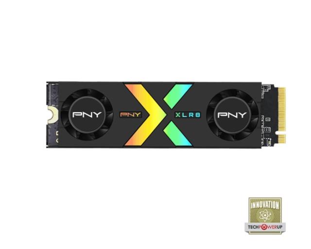 Твърд диск PNY SSD CS3150 M.2 GEN5 2TB Black Heatsink RGB
