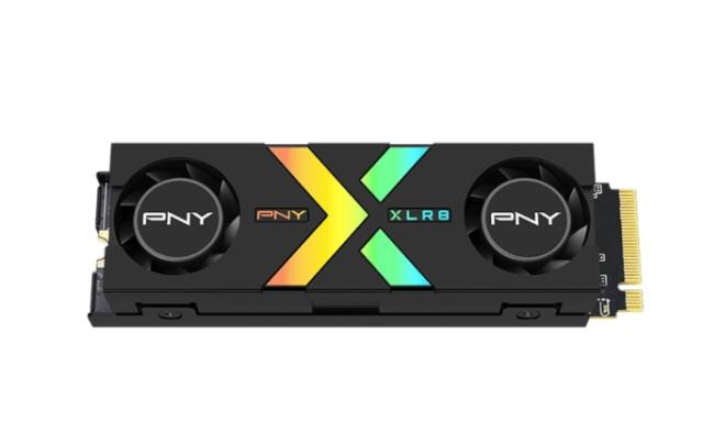 Твърд диск PNY SSD CS3150 M.2 GEN5 2TB Black Heatsink RGB