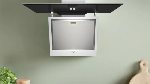 Аспиратор Bosch DWK65DK20, SER2, Wall hood 60 cm, A, LED lights, transparent glass, white print, max 430 m3/h, 60 dB
