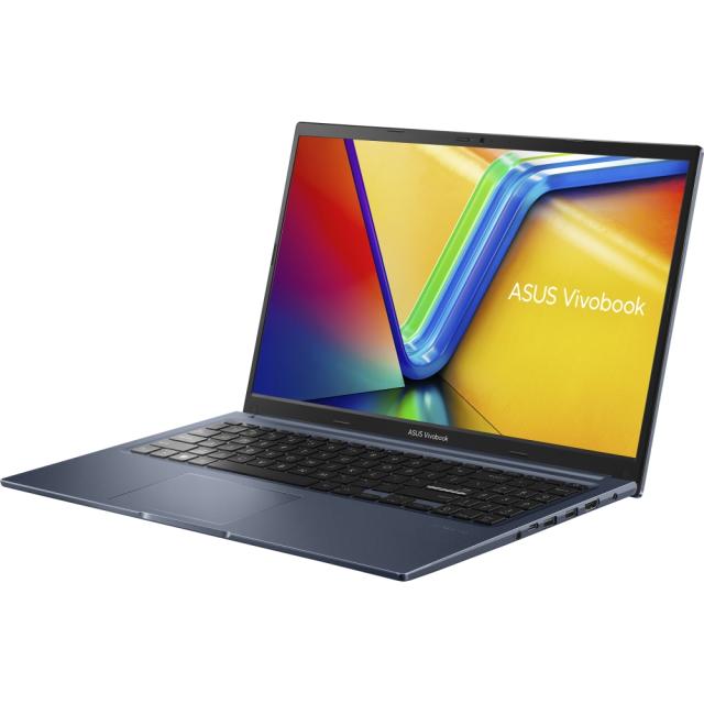 Лаптоп Asus Vivobook M1502YA-BQ018, AMD Ryzen 7 7730U 8C (2.0 / 4.5GHz, 16MB), 15.6 "FHD (1920X1080), 16GB DDR4 (8GB on BD), 1TB SSD, Backlit Keyboard, Free DOS