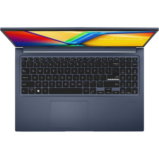 Лаптоп Asus Vivobook M1502YA-BQ018, AMD Ryzen 7 7730U 8C (2.0 / 4.5GHz, 16MB), 15.6 "FHD (1920X1080), 16GB DDR4 (8GB on BD), 1TB SSD, Backlit Keyboard, Free DOS