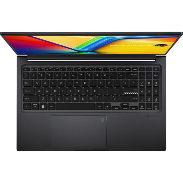 Лаптоп Asus Vivobook M1505YA-MA242, AMD Ryzen 7 7730U 8C (2.0/4.5GHz, 16MB), 15.6 "OLED 2.8K (2880X1620) 16:9 16GB LPDDR4, 512 GB SSD, Backlit Chiclet Keyboard, Free DOS
