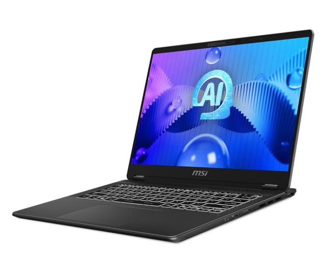 Лаптоп MSI Prestige 14 AI Studio C1UDXG, Intel Core Ultra 7 155H,  16C (1.4/4.80 GHz, 24MB), 14" 16:10 FHD+ (1920x1200), 144hz, RTX 3050 6GB GDDR6, 32GB DDR5 5600 (16GBx2), 1TB NVMe PCIe Gen4x4 SSD, Wi-Fi 7, Gb LAN, Windows 11 Home, Single Backlit KB