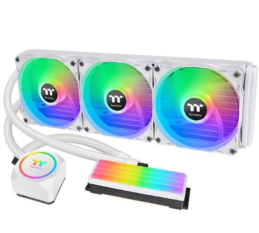 Охлаждаща система Thermaltake Floe RC360 CPU & Memory AIO Liquid Cooler Snow Edition