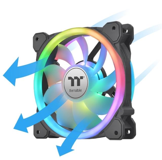 Вентилатор Thermaltake SWAFAN 14 RGB Radiator Fan TT Premium Edition 3 Pack