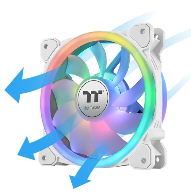 Вентилатор Thermaltake SWAFAN 14 RGB Radiator Fan TT Premium Edition 3 Pack White