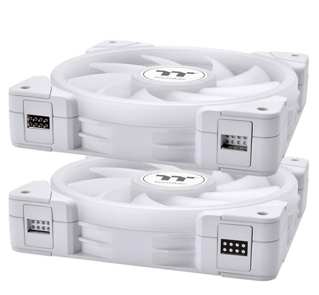 Вентилатор Thermaltake SWAFAN EX12 ARGB PC Cooling Fan TT Premium Edition 3 Fan Pack White