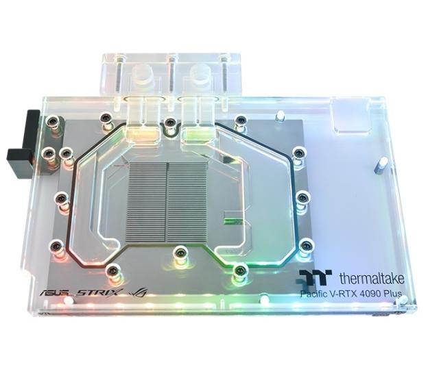Аксесоар Thermaltake Pacific V-RTX 4090 Water Block for ASUS STRIX GPUs & ASUS TUF GPUs