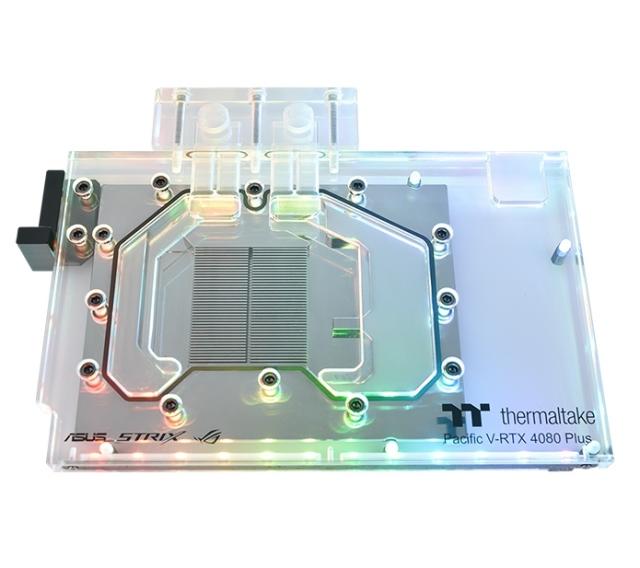 Аксесоар Thermaltake Pacific V-RTX 4080 Water Block for ASUS STRIX GPUs & ASUS TUF GPUs