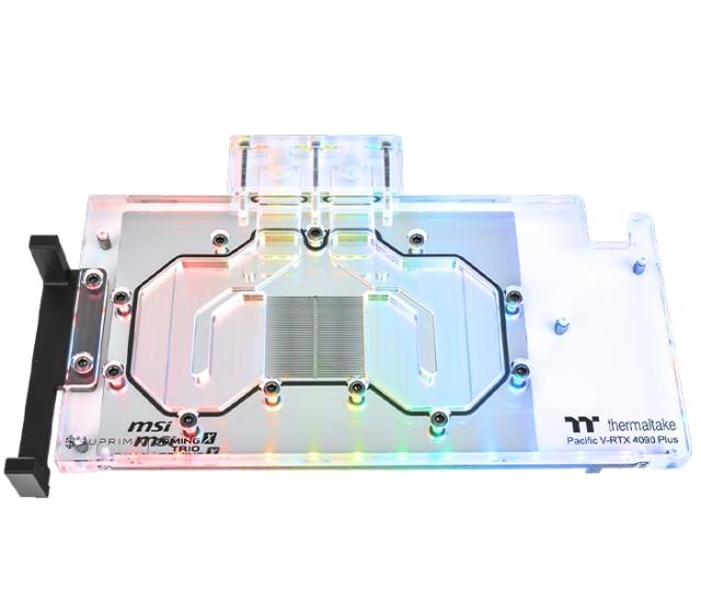 Аксесоар Thermaltake Pacific V-RTX 4090 Water Block for MSI Gaming Trio GPUs & MSI Suprim GPUs