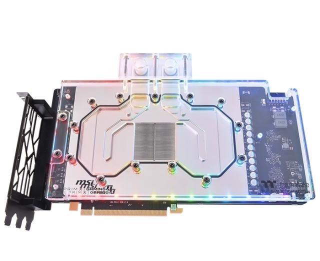 Аксесоар Thermaltake Pacific V-RTX 4080 Water Block for MSI Gaming Trio GPUs & MSI Suprim GPUs