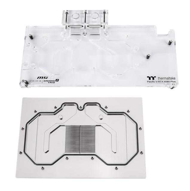 Аксесоар Thermaltake Pacific V-RTX 4080 Water Block for MSI Gaming Trio GPUs & MSI Suprim GPUs