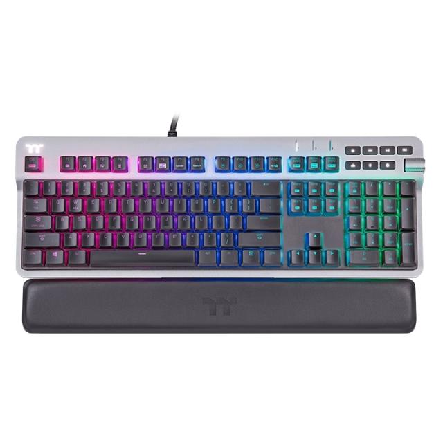 Клавиатура Thermaltake Argent K6 Low Profile RGB Silver Switch