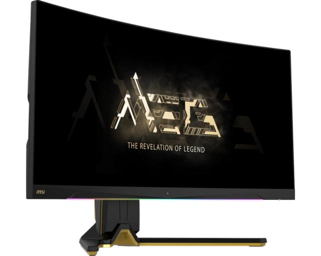 Монитор MSI MEG 342C QD-OLED, 34" UWQHD (3440x1440), 175Hz, 0.03ms, Anti-Reflection, Curve 1800R, 21:9, FreeSync Premium Pro, 2 HDMI, DP, USB Type-C, 4 USB 3.2, Tilt, HEIGHT adj., VESA 100, PIP and PBP, MIC, 9S6-3DC44T-002+TRUST GXT 404R Rana Gaming 