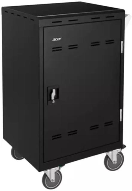 Зарядна станция ACER Charging cart  24 slots, supports Laptops, Chromebooks, Tablets up to 15.6'', 2 point steel locking mechanism,Smart cycle charching technology, Streamlined cable and power management, Solid Steel