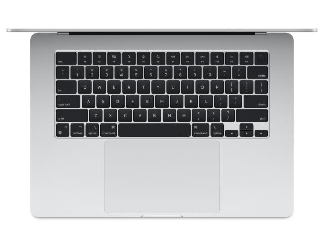 Лаптоп Apple MacBook Air 15.3 SILVER/M3/10C GPU/16GB/512GB-ZEE