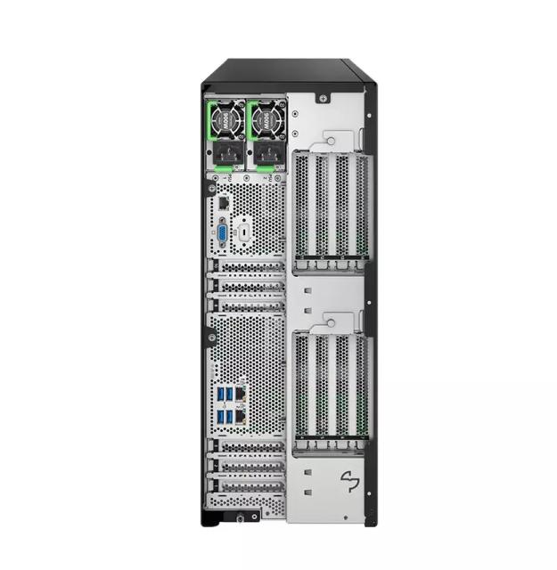 Сървър Fujitsu PRIMERGY TX2550 M7, 1x Intel Xeon Silver 4410Y 12C 2.0 GHz, 64GB (2x32GB 1Rx4 DDR5-4800 R ECC), 2x960GB SSD 2.5"HP, Nvidia T1000 8GB GDDR6, Bkit (8x2.5"HP), iRMC Adv.pack, iRMCS6 eLCM Lic., No PCord, TPM 2.0 V1, Modular PSU 900W HP, FT