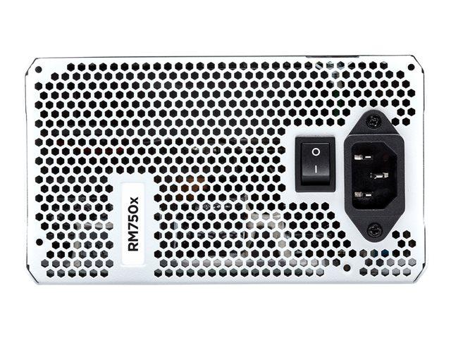 Захранващ блок Corsair Enthusiast RM750x White Power Supply Fully modular 80 Plus Gold 750W Eu Version CP-9020187-EU