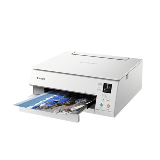 Мастилоструйно многофункционално устройство Canon PIXMA TS6351a All-In-One, White