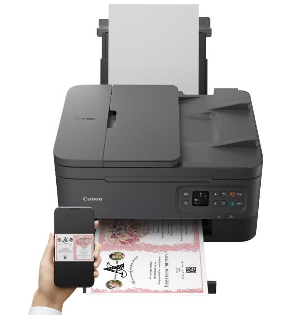 Мастилоструйно многофункционално устройство Canon PIXMA TS7450a All-In-One, Black