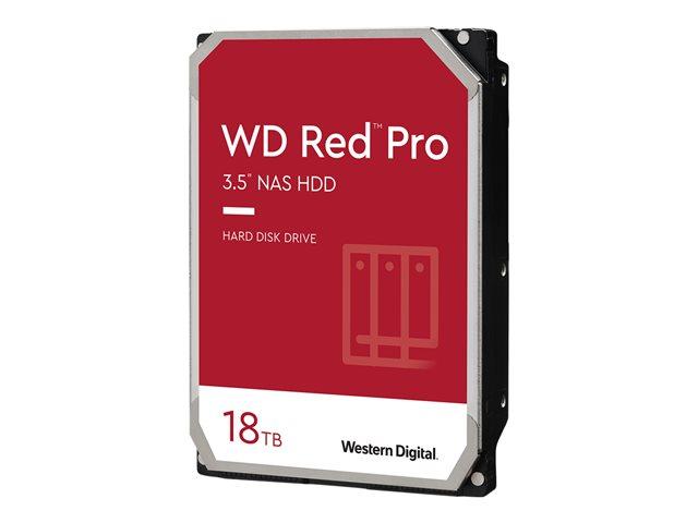 Твърд диск Western Digital RED Pro 18TB 6Gb/s SATA 7200 rpm, 512MB Cache Internal 3.5" (8.89 cm)