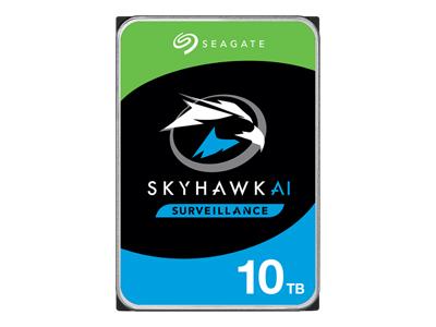 Твърд диск Seagate SkyHawk AI 10TB SATA III 6Gb/s, 7200rpm, 256MB, 3,5" (8.89 cm), BLK