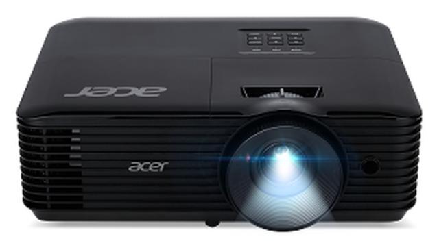Мултимедиен проектор Acer Projector BS-112P/X128HP, DLP, XGA (1024x768), 4000 ANSI Lumens, 20000:1, 3D, HDMI, VGA, RCA, Audio in, DC Out (5V/2A, USB-A), Speaker 3W, Bluelight Shield, LumiSense, 2.8kg, Black