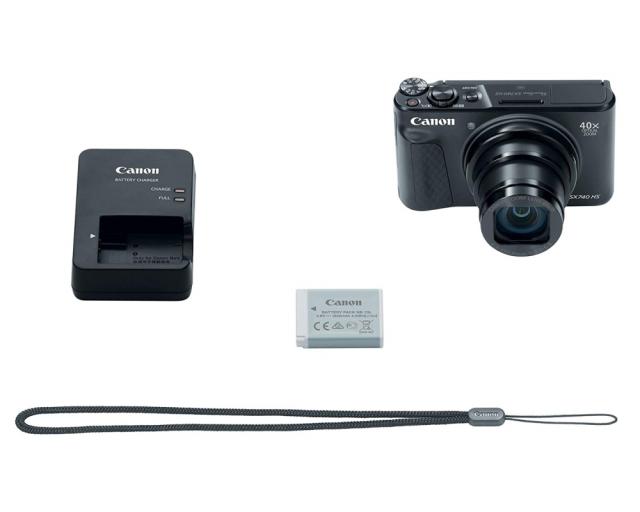 Цифров фотоапарат Canon PowerShot SX740 HS, Black
