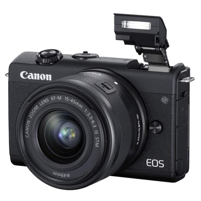Цифров фотоапарат Canon EOS M200, black + EF-M 15-45mm f/3.5-6.3 IS STM