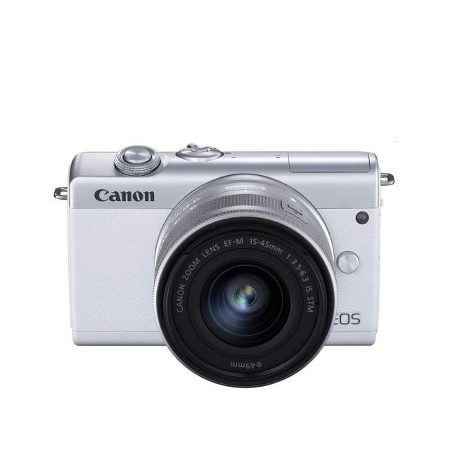 Цифров фотоапарат Canon EOS M200, white + EF-M 15-45mm f/3.5-6.3 IS STM