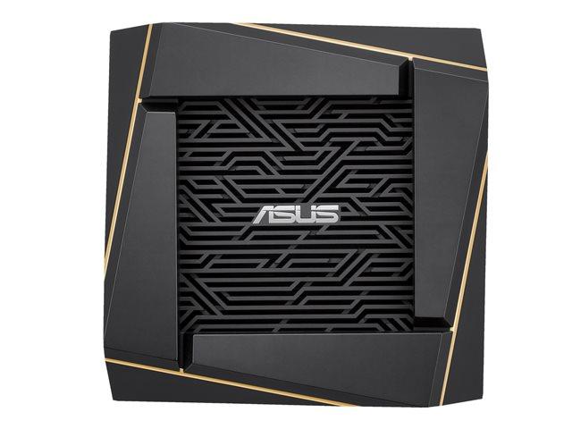 Рутер Asus RT-AX92U  (2-pack), Wireless AX6100Mbps Tri-Band Gigabit, 2.4GHz (400Mbps), 2 x 5GHz (867Mbps) / (4804Mbps) 4x LAN 10/100/1000bps, 1x WAN 10/100/1000bps, 2x USB, 4 вътрешни антени / 2 вътрешни