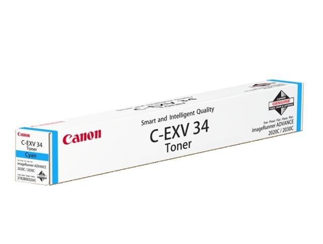 Консуматив Canon Toner C-EXV 34, Cyan